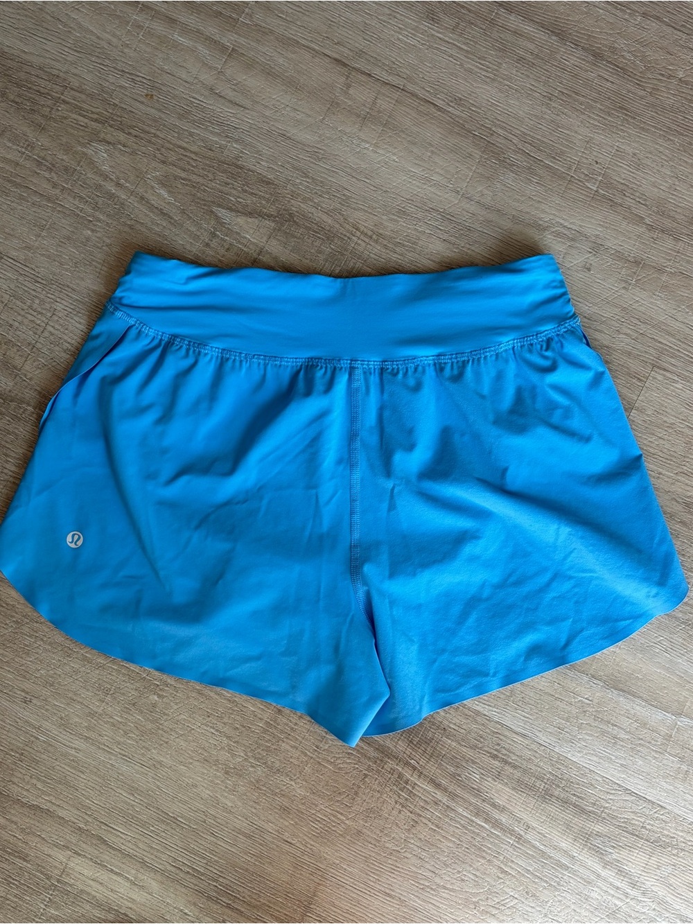Lululemon Fast and Free Shorts - Ocean Wave - Size S - Picture 2 of 4
